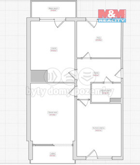 Prodej bytu 3+1, 66 m², Nemanice - 7