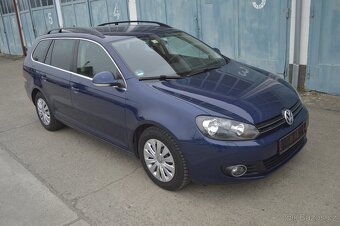 VW Golf 6 combi 1,6 TDi 77kw úsporné auto - 7