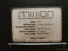 reprosoustavy Mission 751 - 7