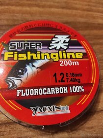 Rybářský vlasce Fishingline/200m(síla12,14,16,18,20,23) - 7
