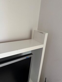 IKEA psací stůl Micke s nástavcem a dětskou židlí - 7