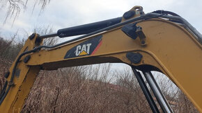 5t CAT 305 minibagr VRTÁK 3lopaty svahovka rypadlo pásové - 7