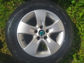 Originální ALU kola Škoda 5x100 R14 - 7