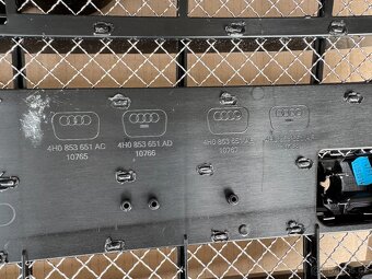 maska grill Audi A8 D4 4H0 lift W12 nová originál - 7