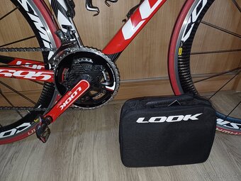 Prodám super lehké karbonové kolo LOOK 695 vel. XL - 7