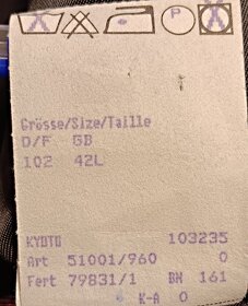 Pánský oblek STONES vel. 102 - 7