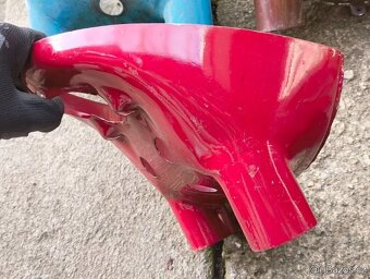 Spodní vrchní díl světla maska Jawa velká kývačka 250 350 - 7