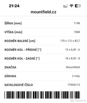 ZAHRADNÍ TRAKTOR MTF 1438 M- SD - 7