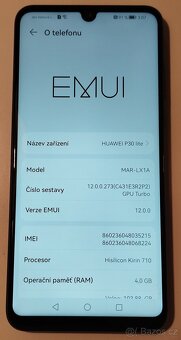 Prodám mobil Huawei P30 lite, 4GB/128GB, Stav: A+ jako nový - 7