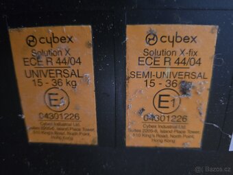 Autosedačka Cybex X-fix 15 až 36 kg - 7