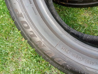 2 zánovní letní pneumatiky Dunlop 185/65/15 7,6mm - 7