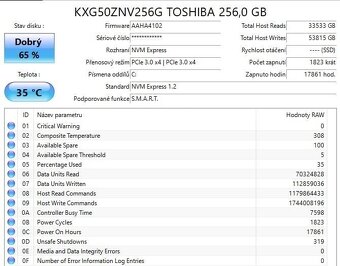 HP Probook 650 G2 i5 DDR4 8 GB NVMe.SSD 256GB M.2 malá prask - 7