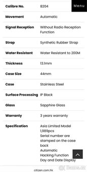 Citizen Promaster Fugu limited edition - 7