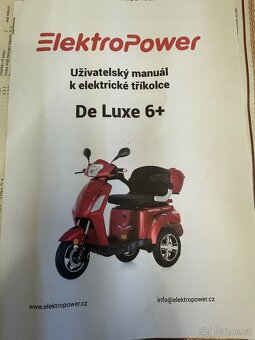 Elektrická tříkolka pro seniory - 7