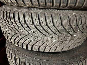 Prodám 4ks plech.disky 5x112 205/55/16 Continental 7.5mm - 7