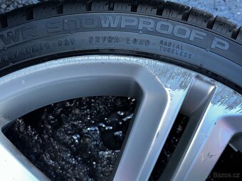 Original ALU kola VW Mallory 18" 8J ET41 pneu 225/40/R18 - 7