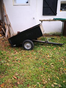 Sklopny vlek za traktůrek, sekačku - 7