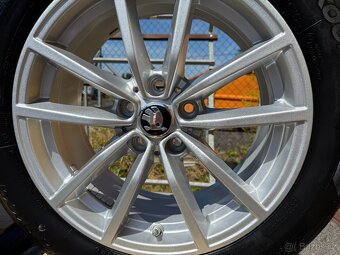 Nová sada originální alu kola 5x112 r17 + pneu 225/50/17 - 7