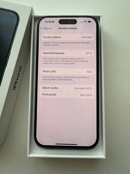 Apple iPhone 15 Pro 256GB blue titanium - 7