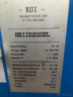 Prodám kondenzační kotel na olej 28,2 Kw - 7