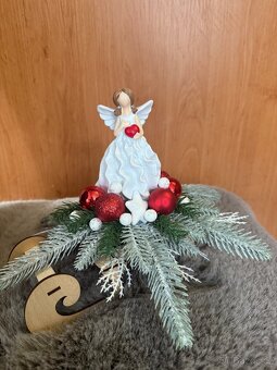 Vánoční dekorace, adventní svicny - 7