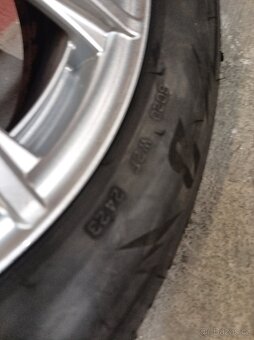 Alu Mercedes 16" 5x112 zimní pneu 205/60 - 7