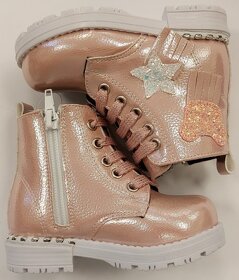 Zateplene dětské - dívčí boty vel. 23 - 7