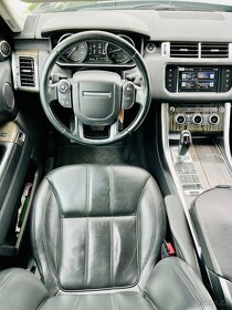 Range Rover Sport, 3,0TDV6, black, serviska - 7