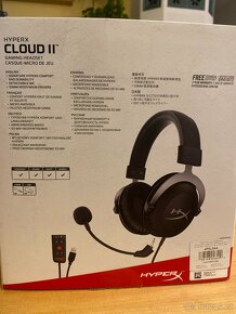 Herní sluchátka HyperX cloud II - 7