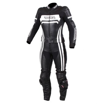 Damská kožená bunda na moto RSA bunda vel. XS, - 7