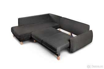Rohové rozkládací sofa TORI, - 7