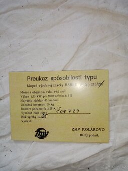 Prodám - Babetta 210. - 7