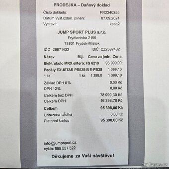 MRX eMERIX 29" YAM24 elektrokolo rám 19" 2024 - 7