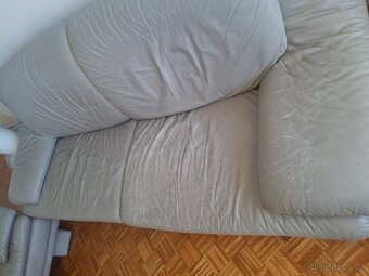 Daruji koženou sedací soupravu italské zn. Natuzzi - 7