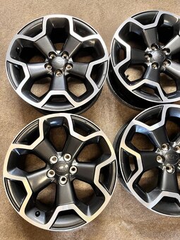 5x100 R17 Subaru XV Originál alu disky - TOP - nové senzory - 7