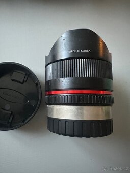 Objektiv Rokinon/Samyang 8mm f/2.8 Fisheye pro Fuji X - 7