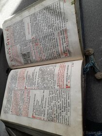 starožitná kniha 1875 Missale Romanum Benedictum - 7