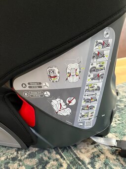 Autosedačka Britax Evolva 1-2-3, 9-18 a 15-36 kg - 7
