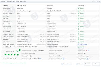 iPhone SE 3. (2022) 64 GB – 100% Baterie - záruka 6 měsíců - 7