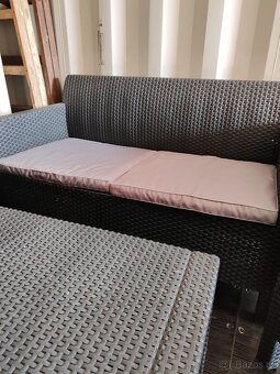 Prodám Zahradní set ratanového nábytku - 7