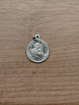 : Prodám zlatou minci+ stříbrné mince2x, medaile: - 7