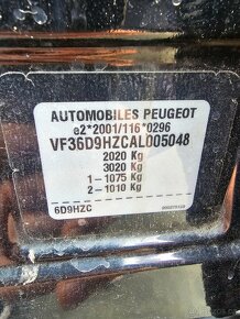 Peugeot 407 1,6 80kw  navi, centrál, klima - 7
