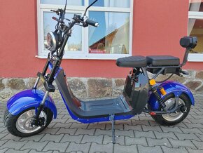 Elektrokoloběžka Lera Scooters C2 2000W Modrá - 7