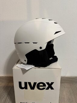 Helma Uvex Legend 2.0, vel. 59 – 62 cm, bílá matná, NOVÁ - 7