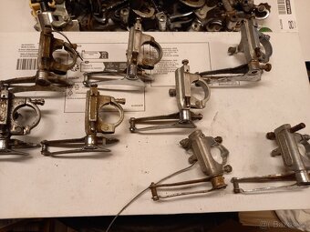 Přesmykač, přesmykače Shimano 105, LEPPER, Favorit, Romet - 7