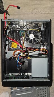 Počítač Intel 3.3ghz, ram 4Gb, ssd 240gb, hdd 500gb, zvuk 7. - 7