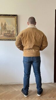 Panska bunda z pravé kůže – Milan Leather – vel. 42 (UK 14) - 7