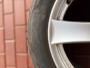 Prodám sadu Alu disků 7Jx16H2 ET48 + zimní pneu 205/60/16 - 7