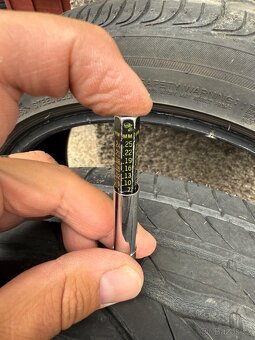 2ks letní pneu Bridgestone Turanza - 215/45/16 - vzorek 7mm - 7