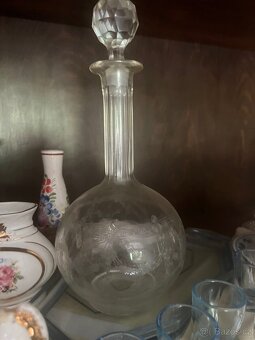 Čajové sady, výroční skleničky, karafy - 7